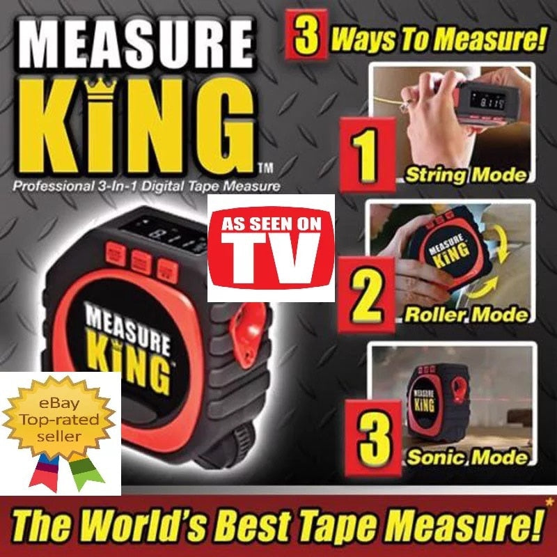 3-in-1 Digital Measuring Tape